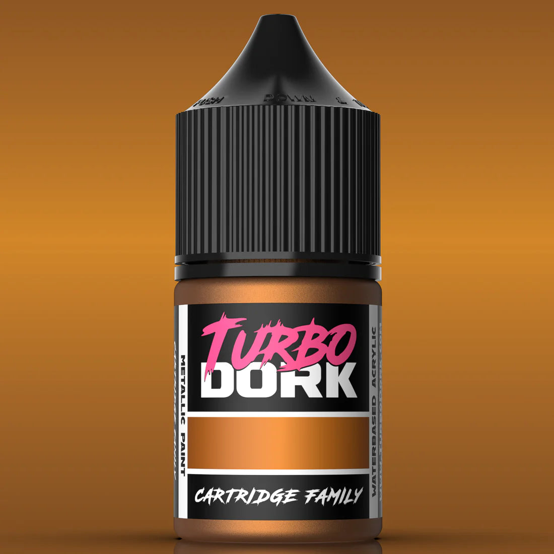 Cartridge Family Metallic Acrylic Paint 22ml Bottle