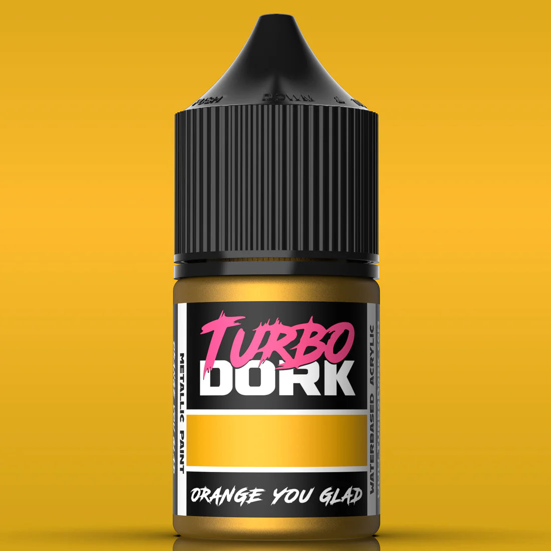 Orange You Glad Metallic Acrylic Paint 22ml Bottle