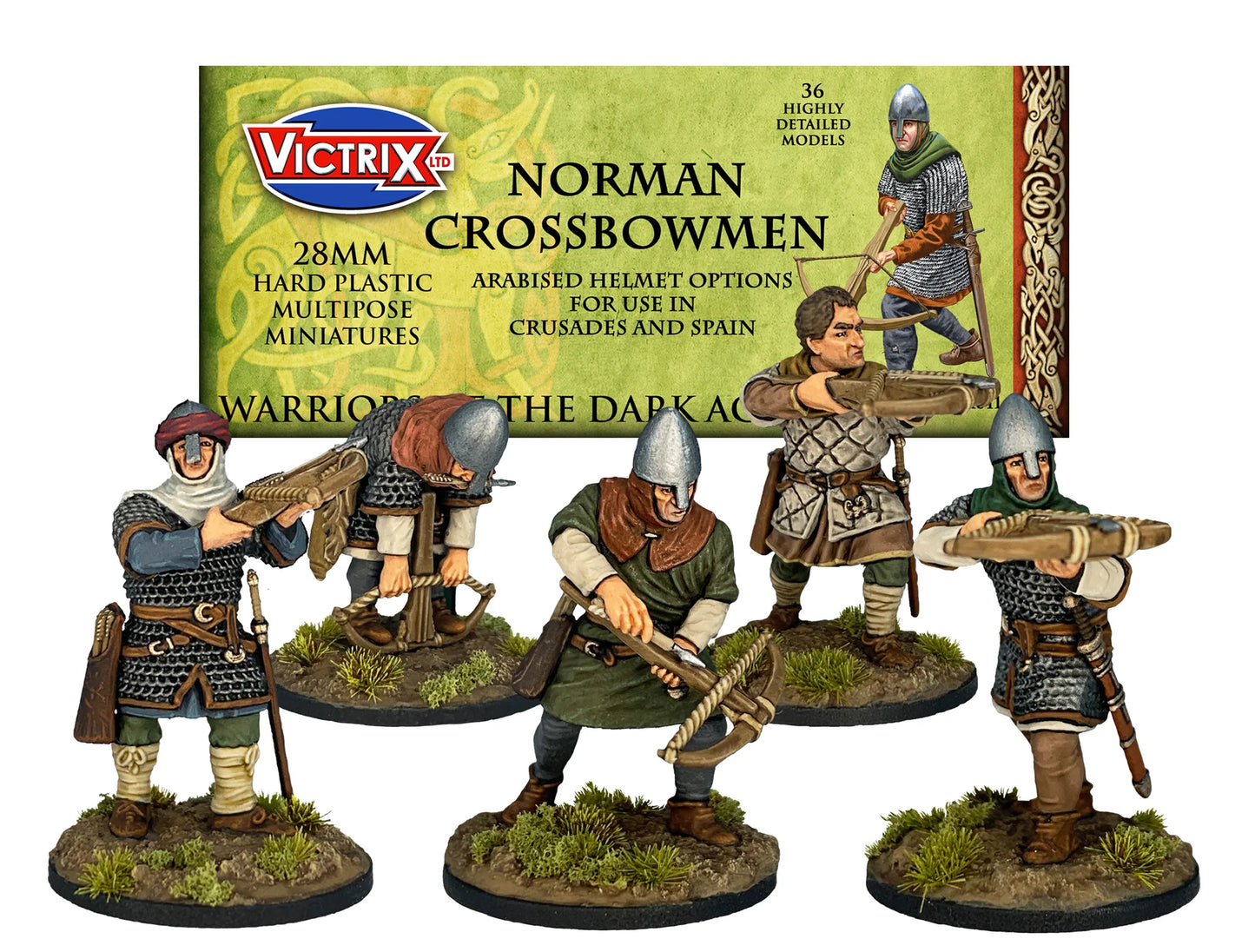 Victrix Norman Crossbowmen - 36 Figure Set