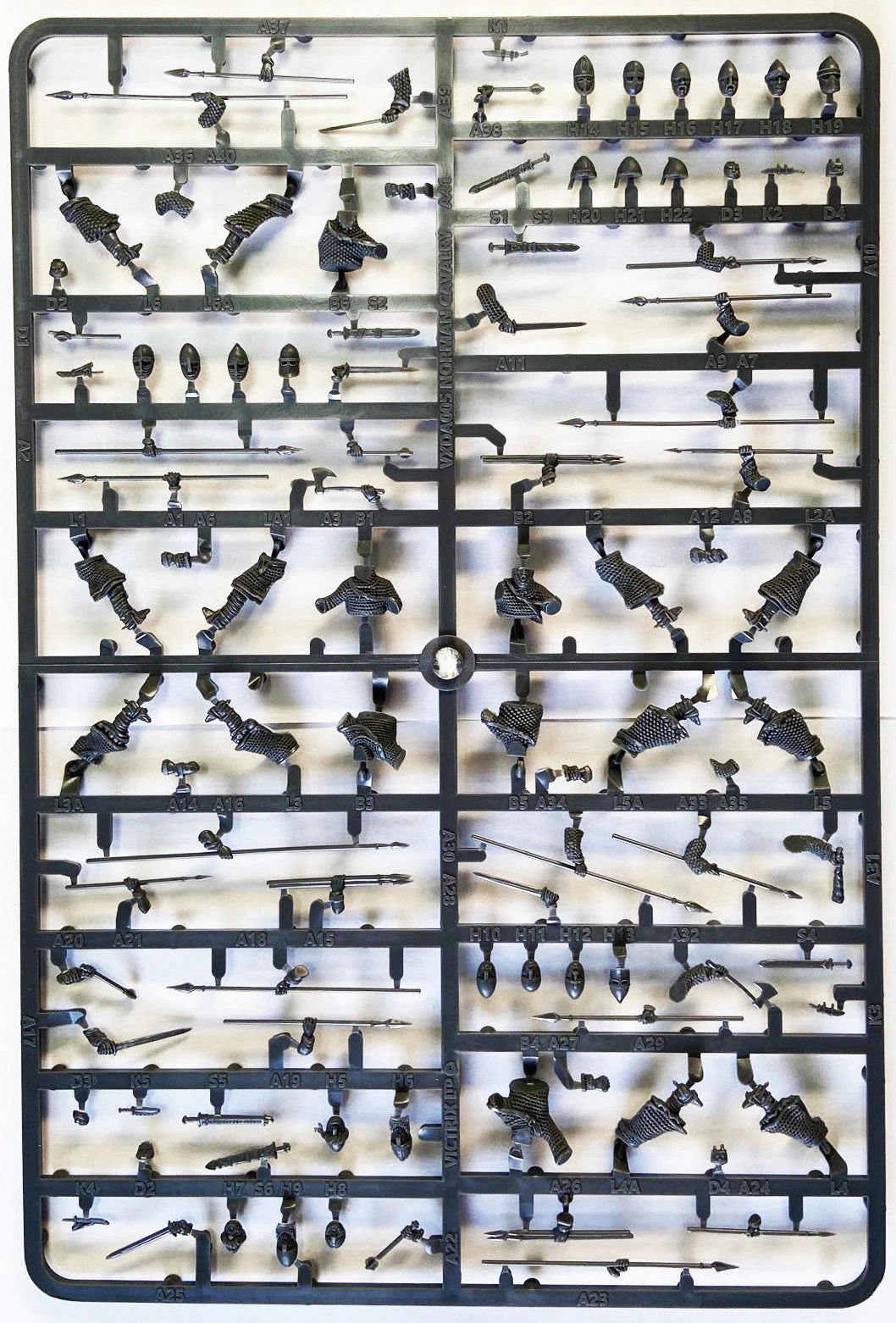 Victrix Norman Cavalry - Riders Sprue