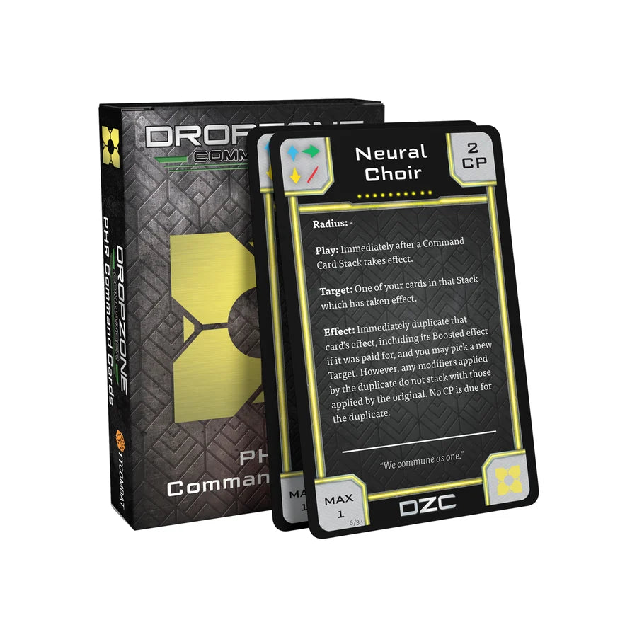 DZC PHR Command Cards 2026