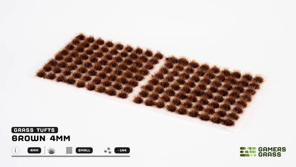 Brown Tuft 4mm