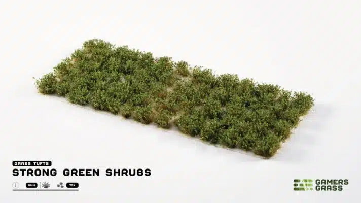 Strong Greem Shrubs