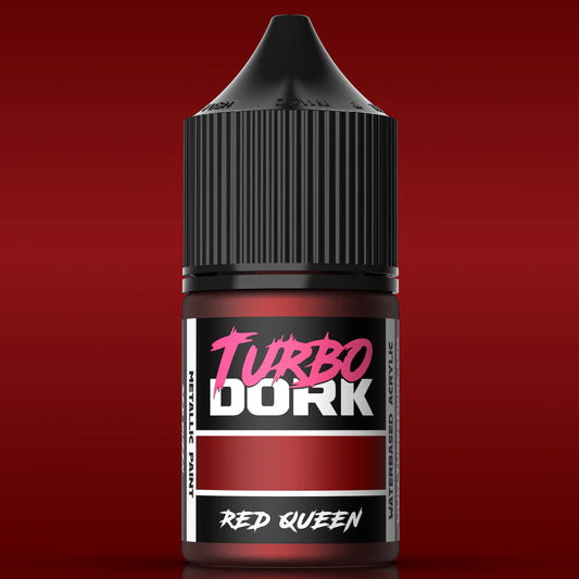 Red Queen Metallic Acrylic Paint 22ml Bottle