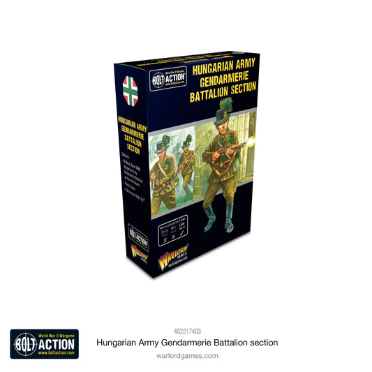 Hungarian Army - Gendarmerie Battalion Section