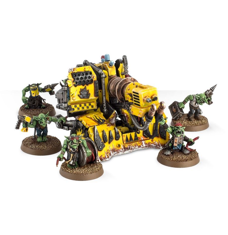 Ork Mekgun Bubblechukka / Kustom Mega-kannon / Smasha Gun / Traktor Kannon