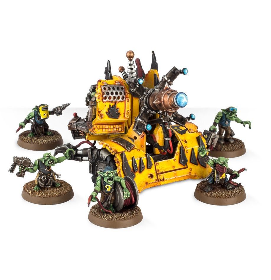 Ork Mekgun Bubblechukka / Kustom Mega-kannon / Smasha Gun / Traktor Kannon