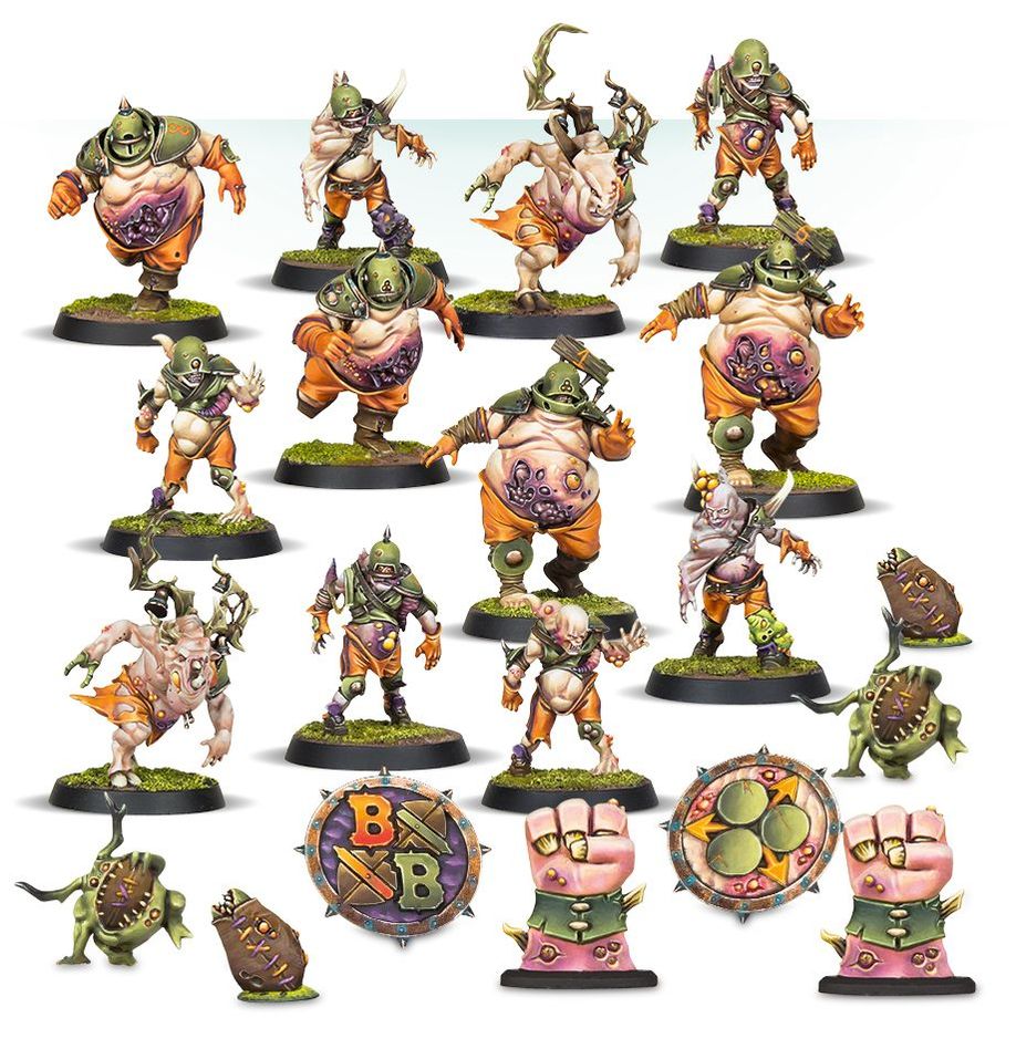 Blood Bowl: Nurgle Team - The Nurgle's Rotters