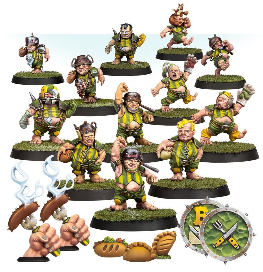 Blood Bowl: Halfling Team - The Greenfield Grasshuggers