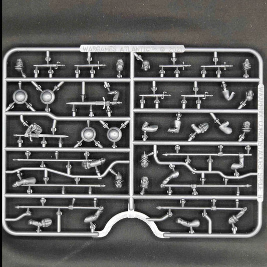 Conquistadors Arms and Heads Sprue