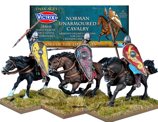 Victrix Norman Unarmoured Cavalry - 12 Figure Set
