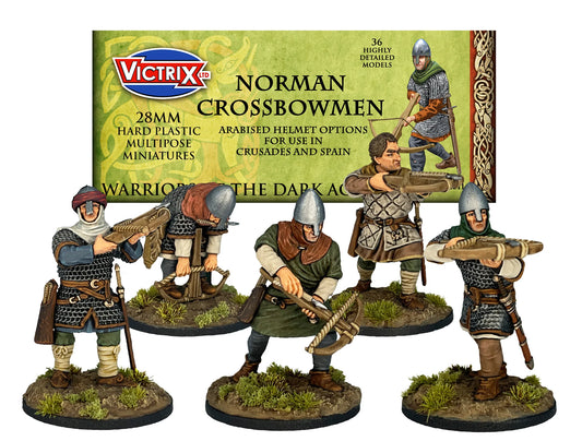 Victrix Norman Crossbowmen - 36 Figure Set