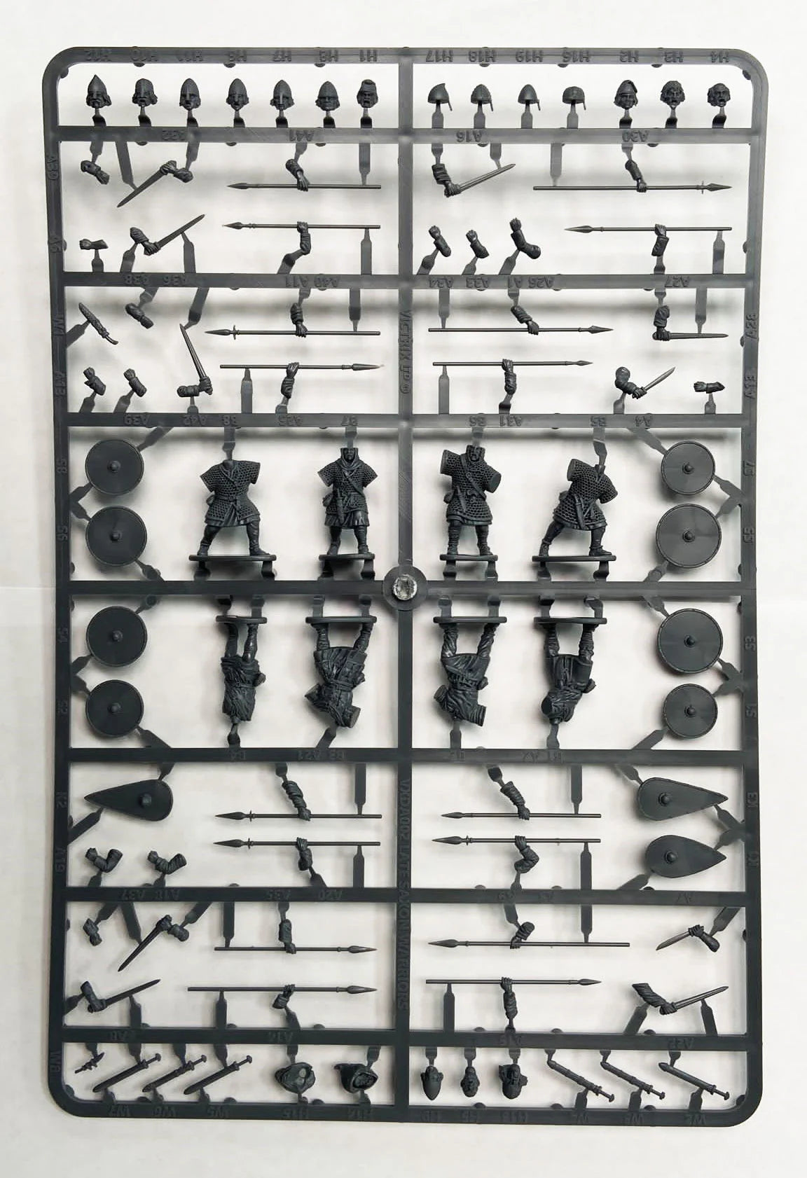 Victrix Late Saxons/Anglo Danes - Warrior Sprue