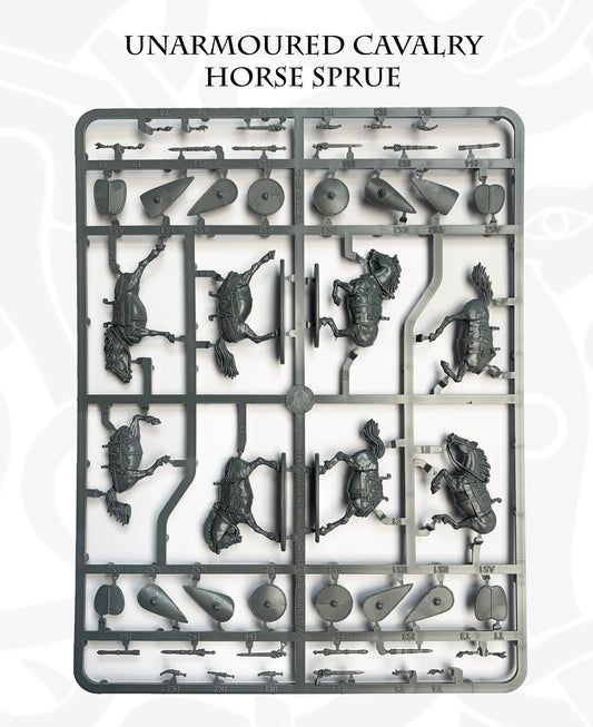 Victrix Norman Unarmoured Cavalry - Horses Sprue