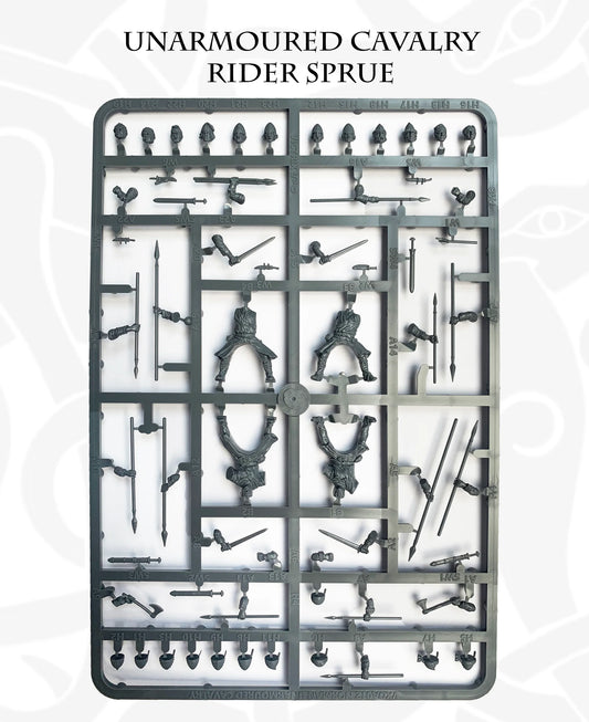 Victrix Norman Unarmoured Cavalry - Riders Sprue