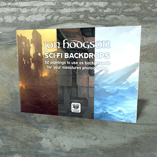 Jon Hodgson Scifi Backdrops Book Two A4