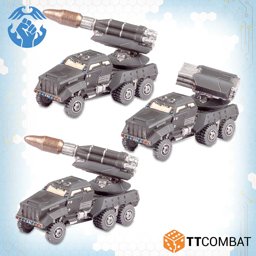 Kalium Storm Artillery Wagons