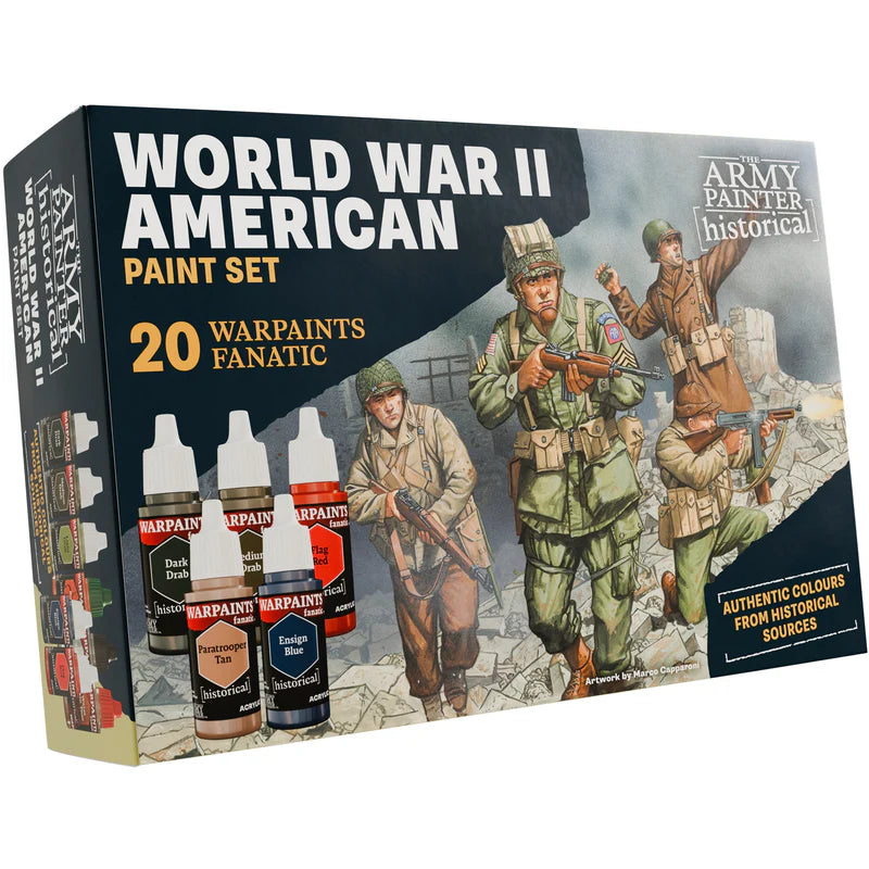 World War II American Paint Set