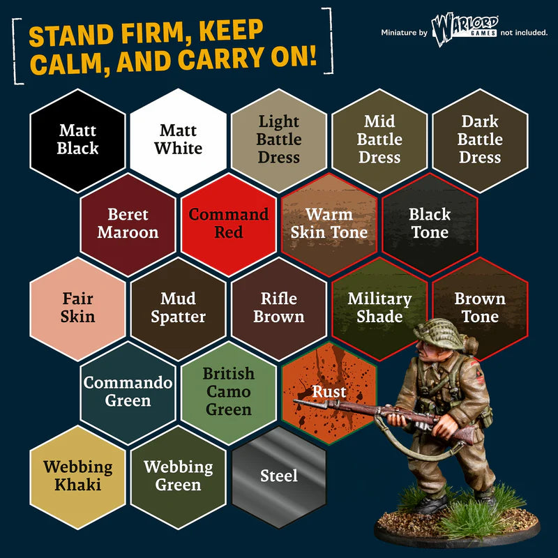 World War II British Paint Set