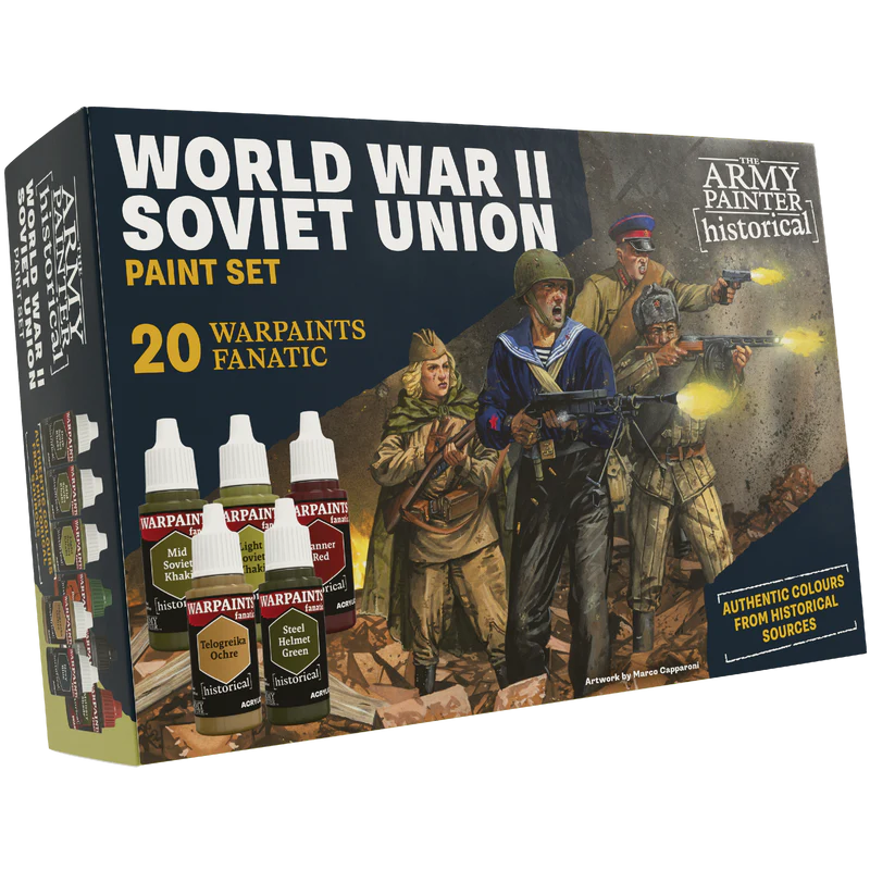 World War II Soviet Union Paint Set