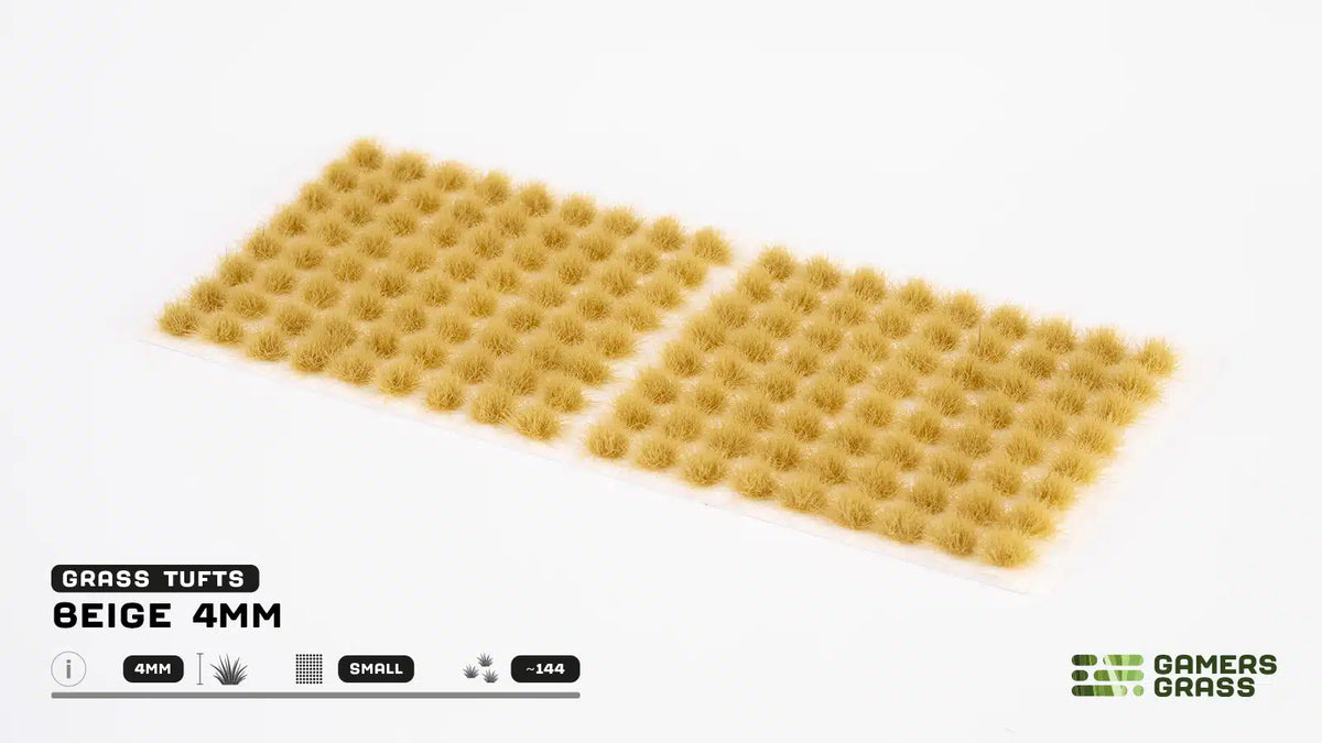 Beige Tuft 4mm