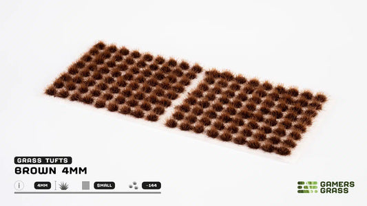 Brown Tuft 4mm