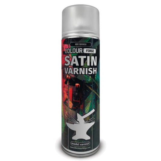 Colour Forge Satin Varnish Spray (500ml)